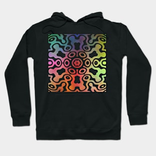 Multicolour Abstract Mandala Art Hoodie